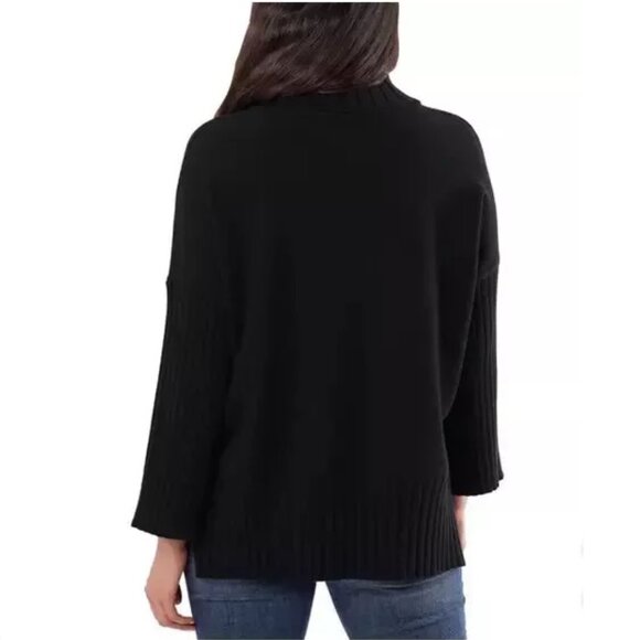 NWT Cyrus Womens Cowl Neck Long Sleeve Sweater Black Size XL $60 EE471 - Picture 2 of 3